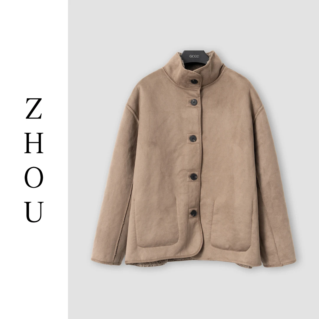 （周哥甄选）咖色外套-32293