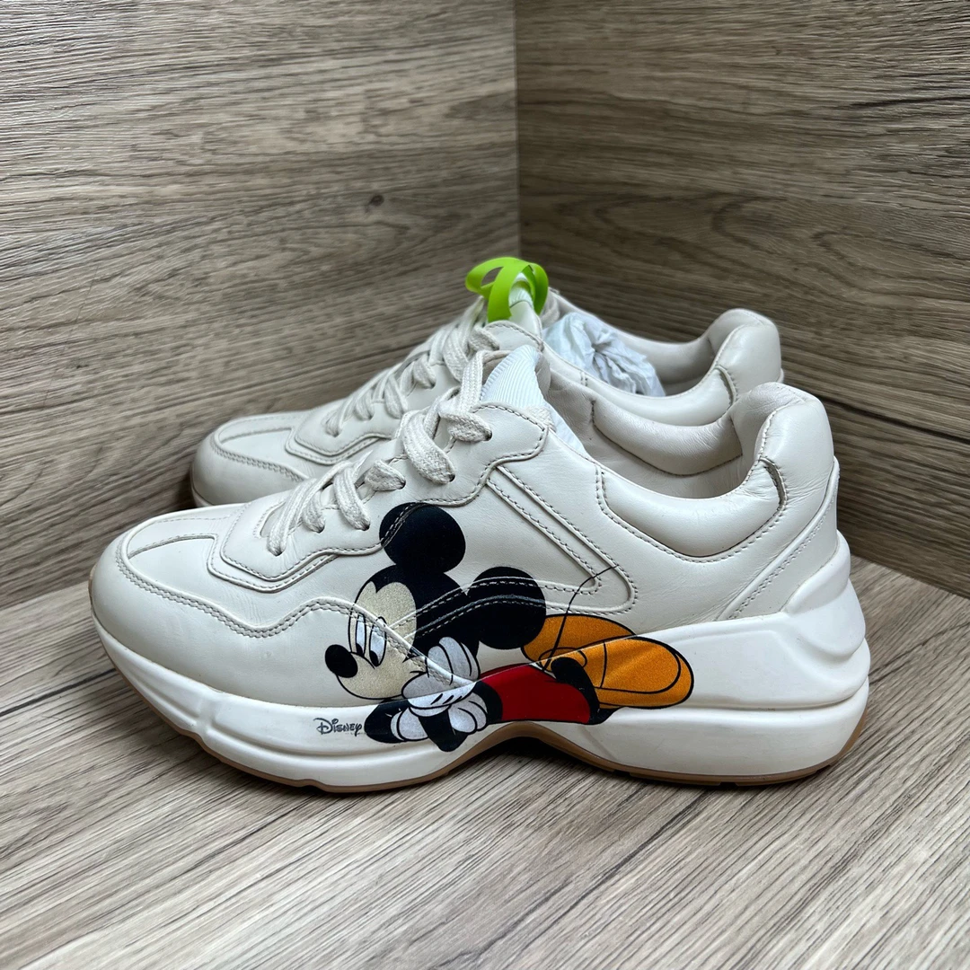 95新 GUCCI/古驰 jp554 迪斯尼联名 米老鼠老爹鞋 36.5码 607522