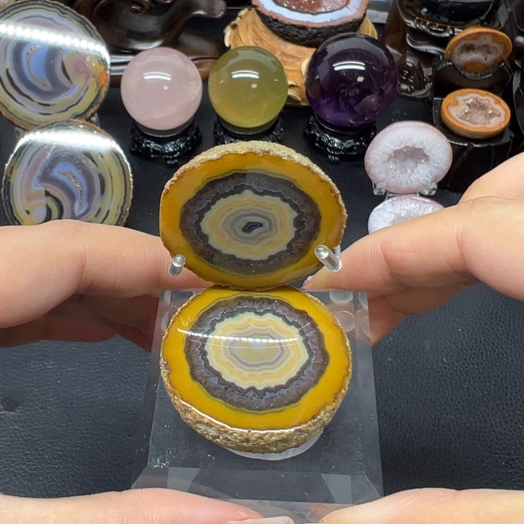 玛瑙/玉髓未镶嵌摆件