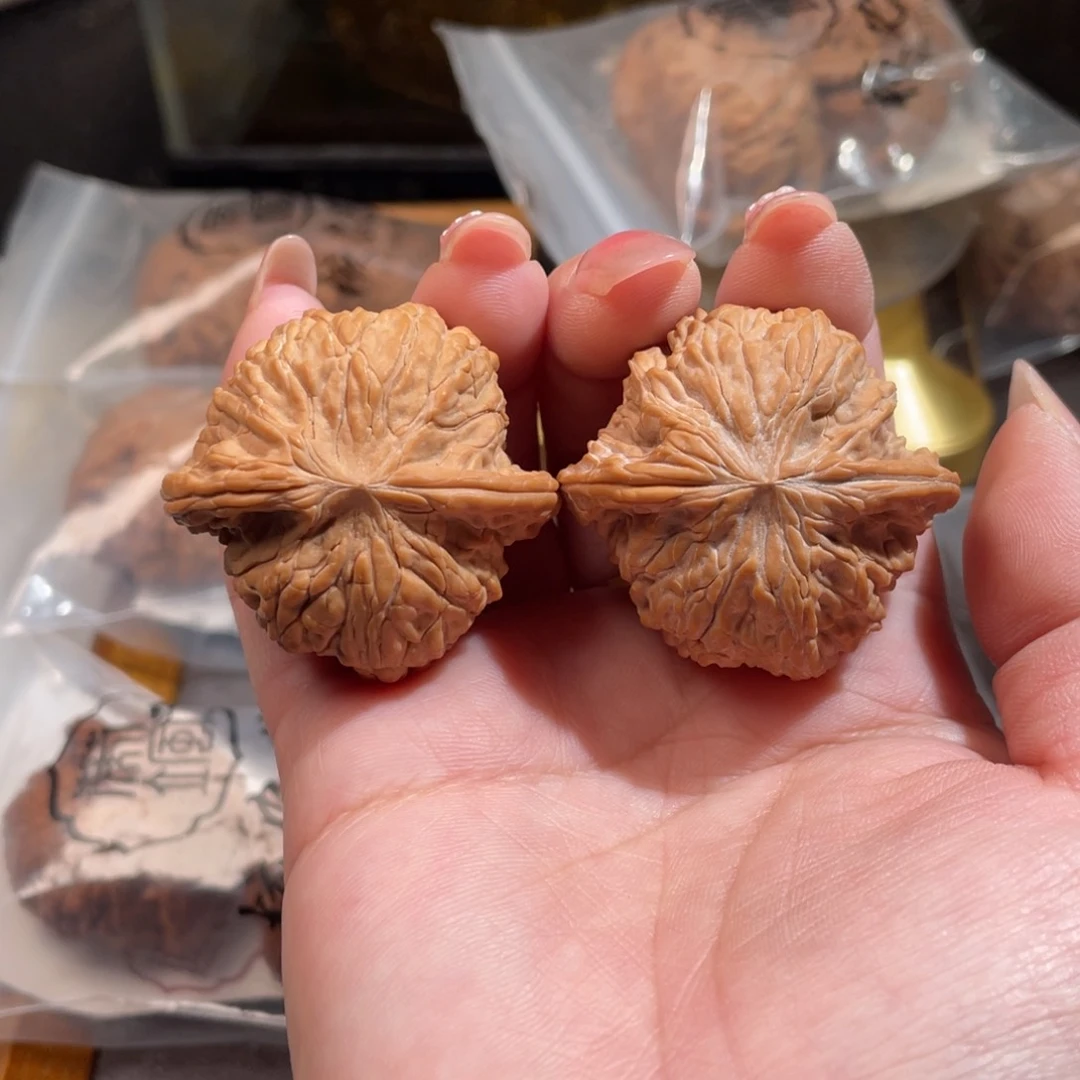 文玩核桃吊坠40磨盘