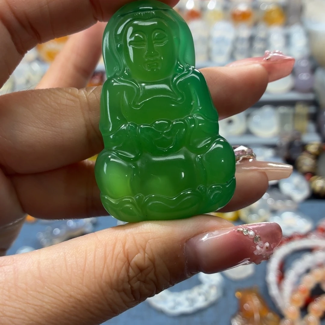 玛瑙/玉髓未镶嵌吊坠(不含链)