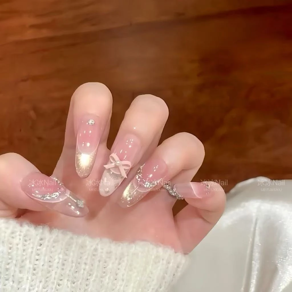 【在逃千金】纯手工穿戴甲可拆卸十片装