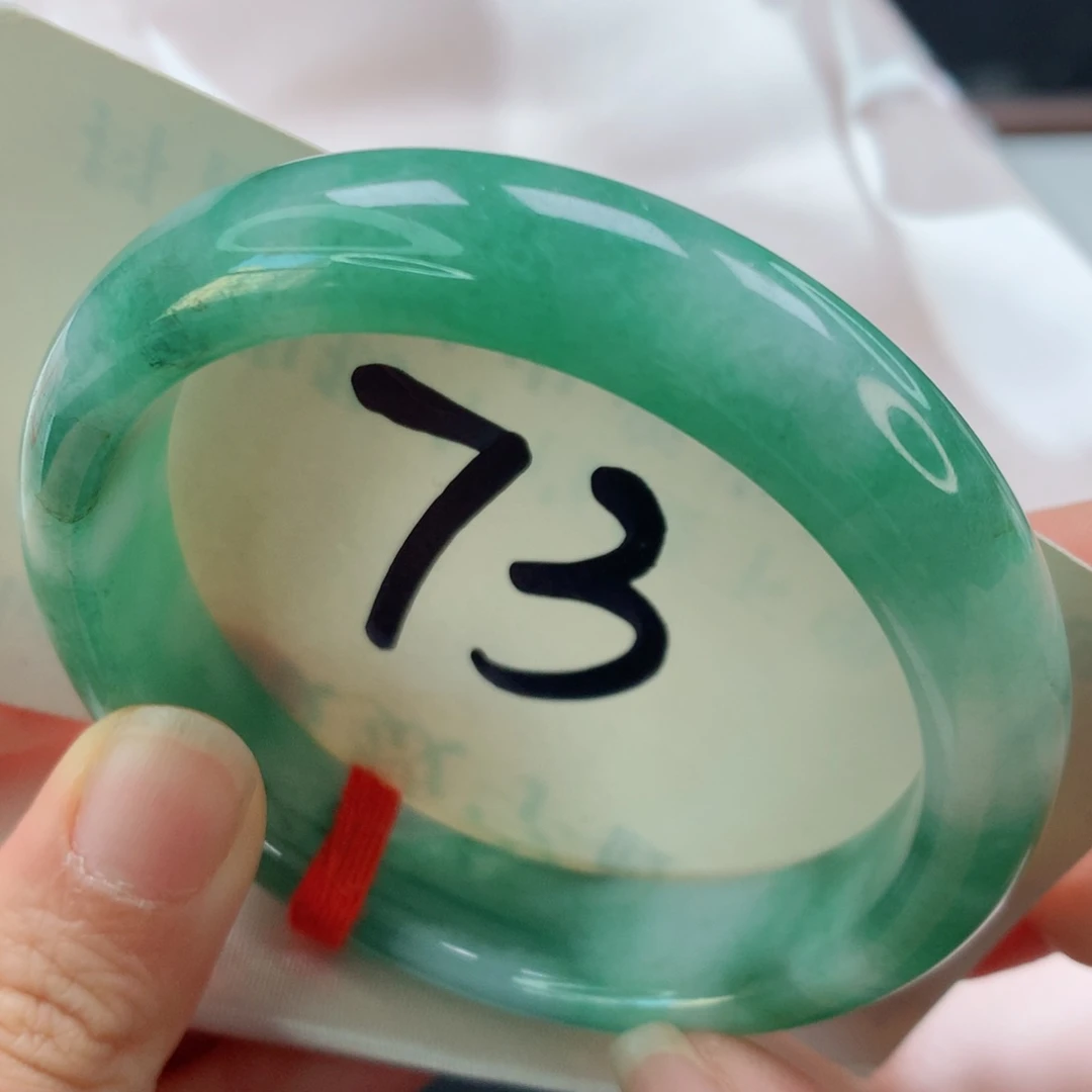 未镶嵌手镯翡翠绿多强推