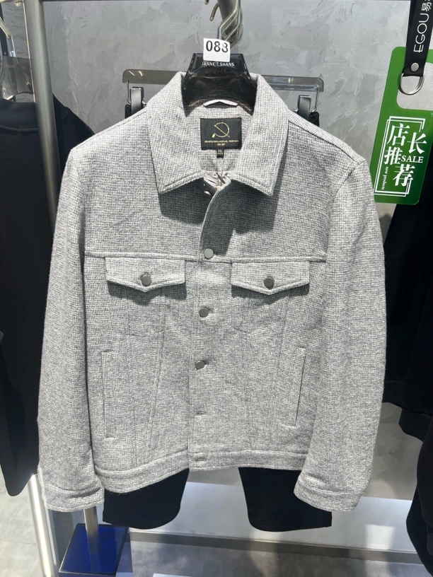 EGOU冬款休闲夹克