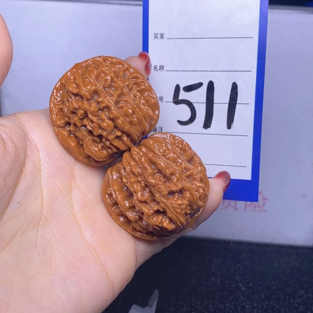 文玩核桃把件511/40.5四座楼