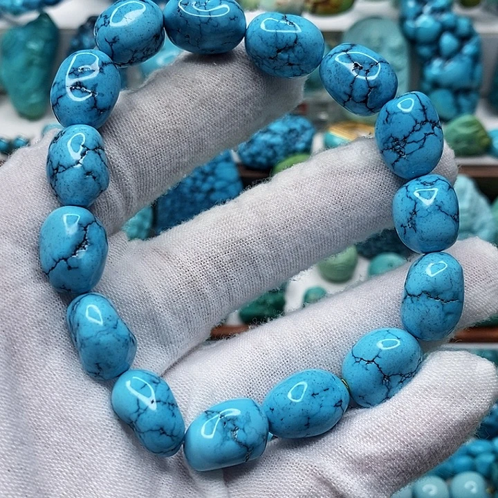 时***S绿松石未镶嵌珠宝奇石