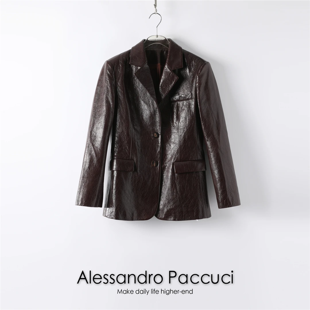 【孤品特价不退换】洛哥20450 X牛皮高阶设计师款时尚皮单肩