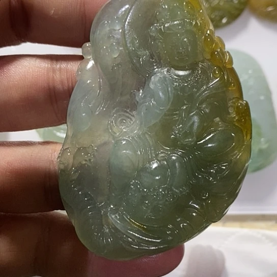 未镶嵌定制翡翠牌子