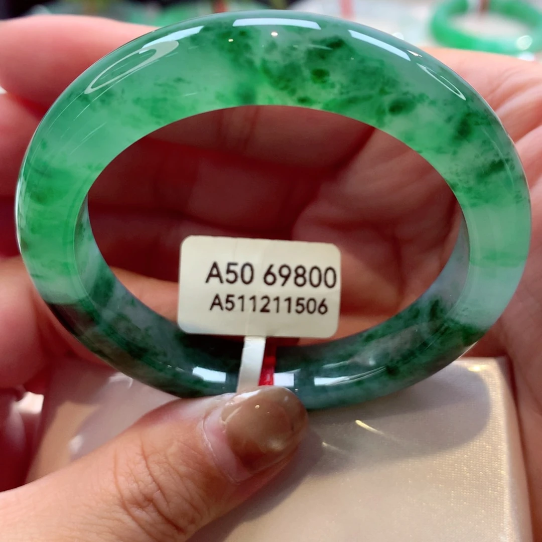 未镶嵌手镯翡翠绿野仙踪25号11