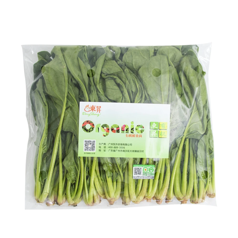 东升农场 有机菠菜苗250g 有机蔬菜广东蔬菜