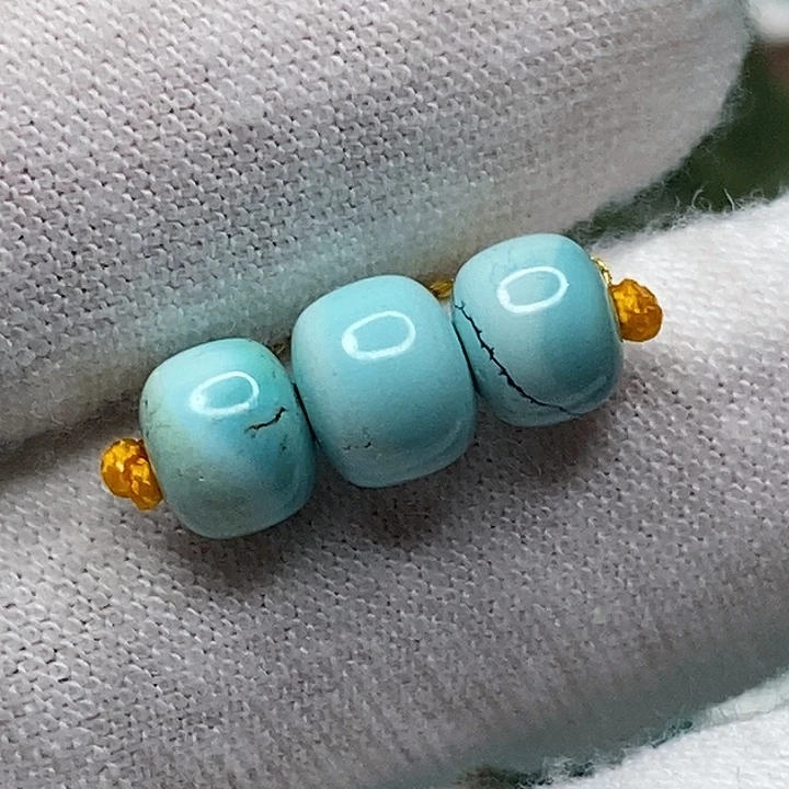 绿松石未镶嵌天然原矿 地大质检