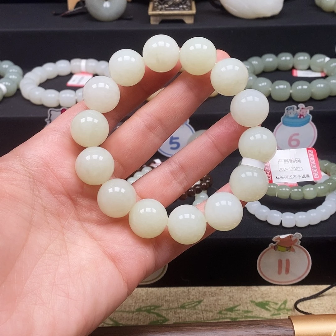 和田玉手链未镶嵌