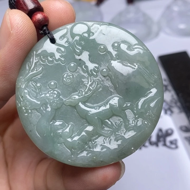 颈饰未镶嵌翡翠翡翠