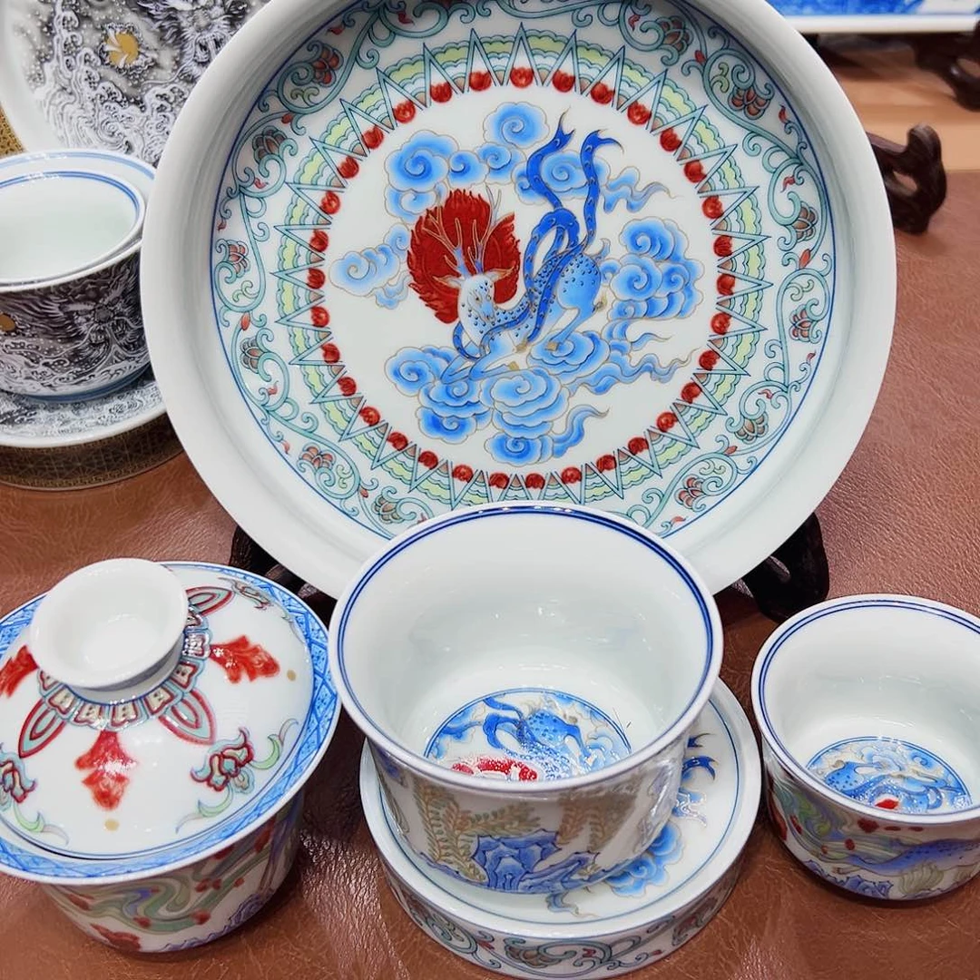 摆件景德镇市和上海的城市中心城市和中心