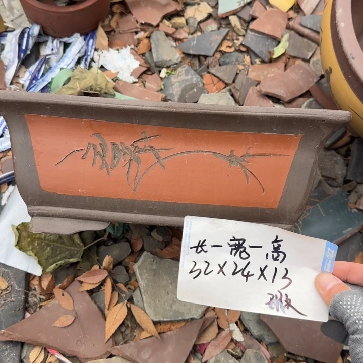 紫砂花盆特价商品