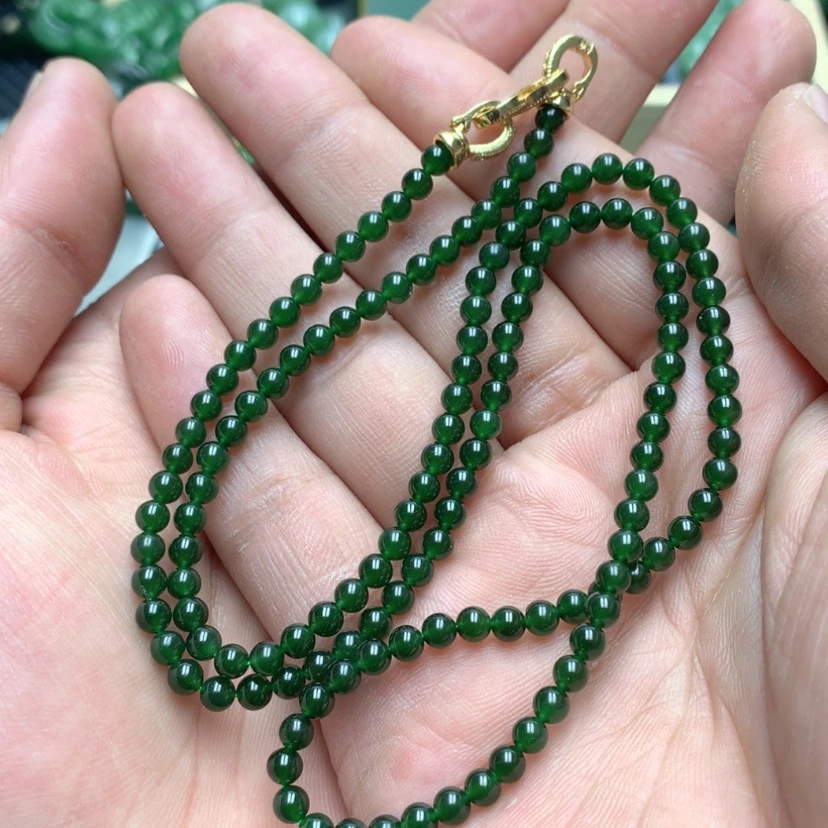 【闪购商品】和田玉（碧玉）项链未镶嵌