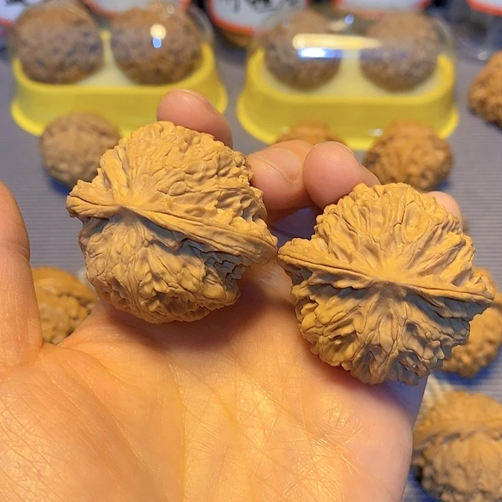 文玩核桃把件胖*生苹果园