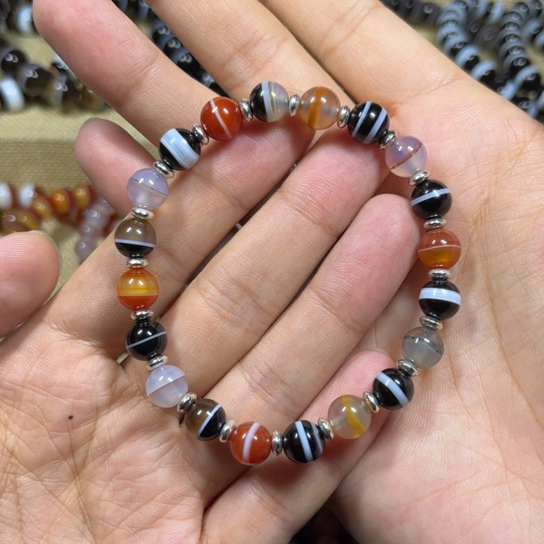 玛瑙/玉髓手链未镶嵌