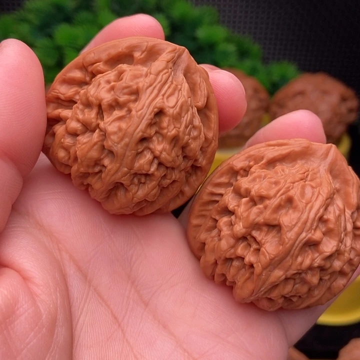 吊坠文玩核桃红锦鲤42.5精配