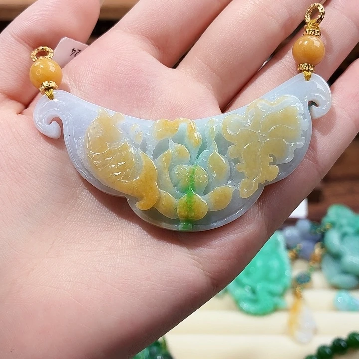 颈饰未镶嵌翡翠29