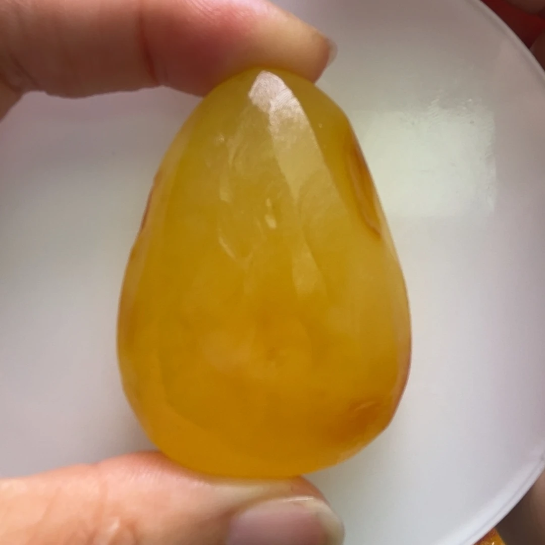 定制琥珀未镶嵌琥珀蜜蜡原石定制有瑕