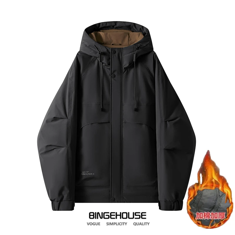 冲锋衣棉服男士外套秋冬款男款棉衣加厚加棉女款爆款2025新款棉袄