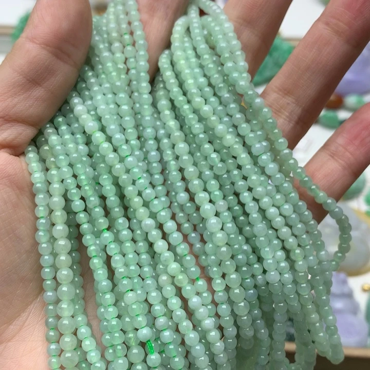 颈饰未镶嵌翡翠正翡翠