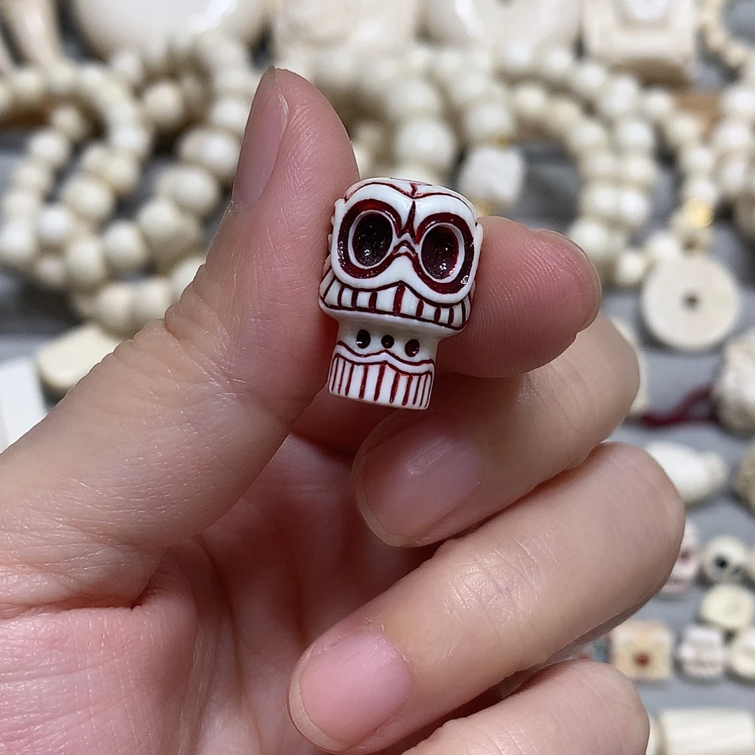 猛犸象牙手串/手链/手镯尸陀林三通