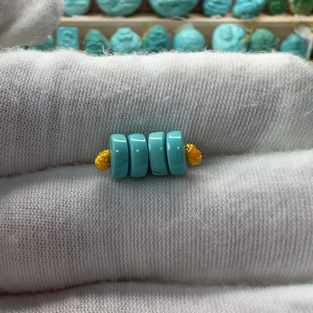 未镶嵌绿松石隔片6mm