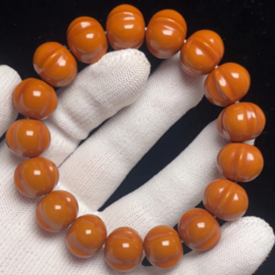 毕业级全品聚宝盆料三花鲨鱼手串15 +左右