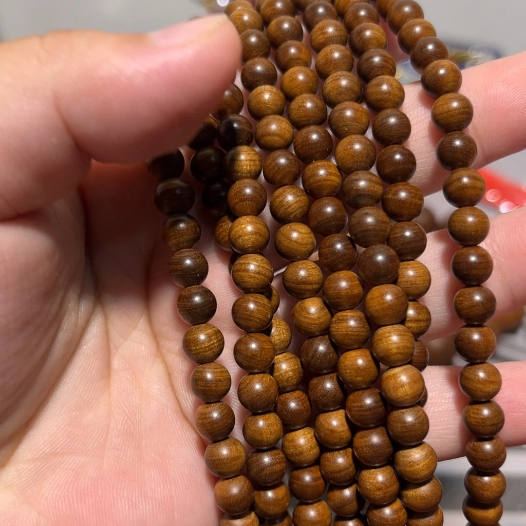 让***爱檀香木印度迈索尔老山檀6的108颗
