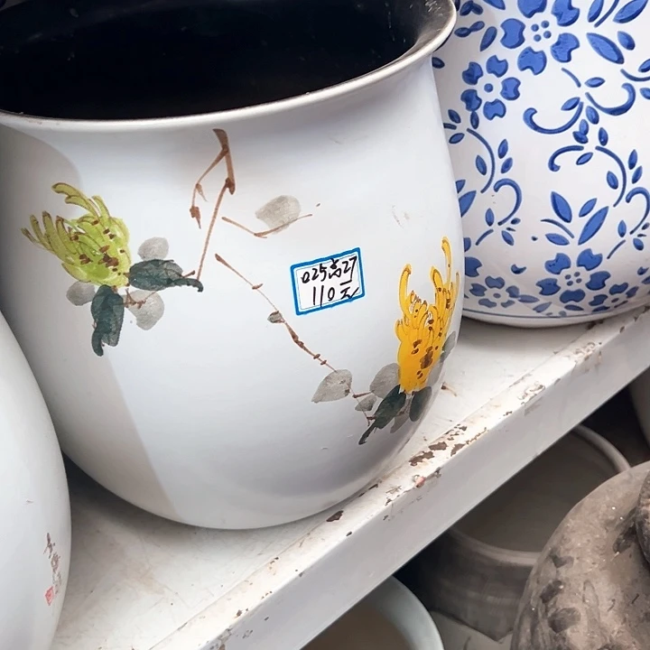 景德镇精品花盆栽适合盆