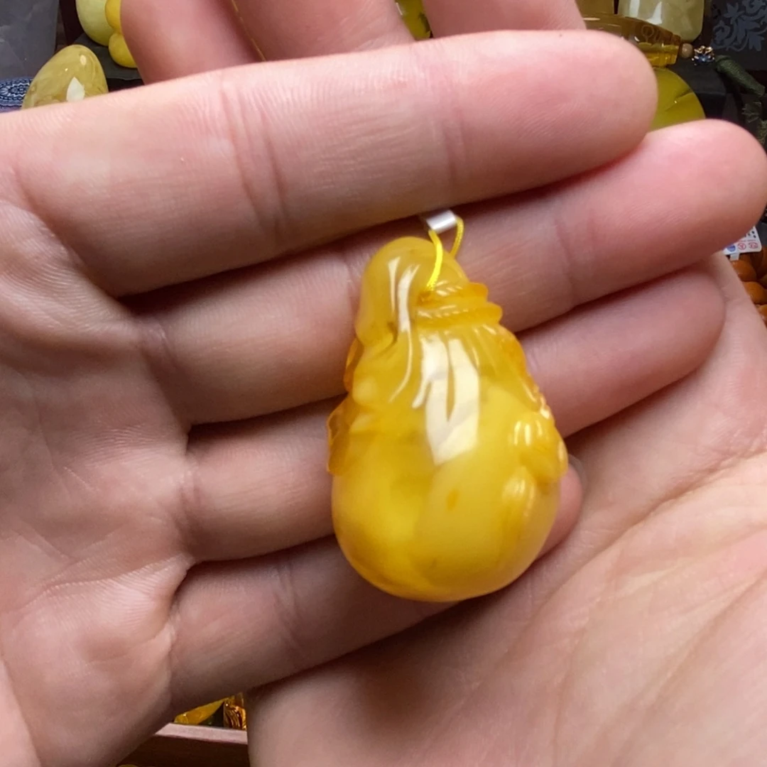 琥珀未镶嵌裸石蜜蜡