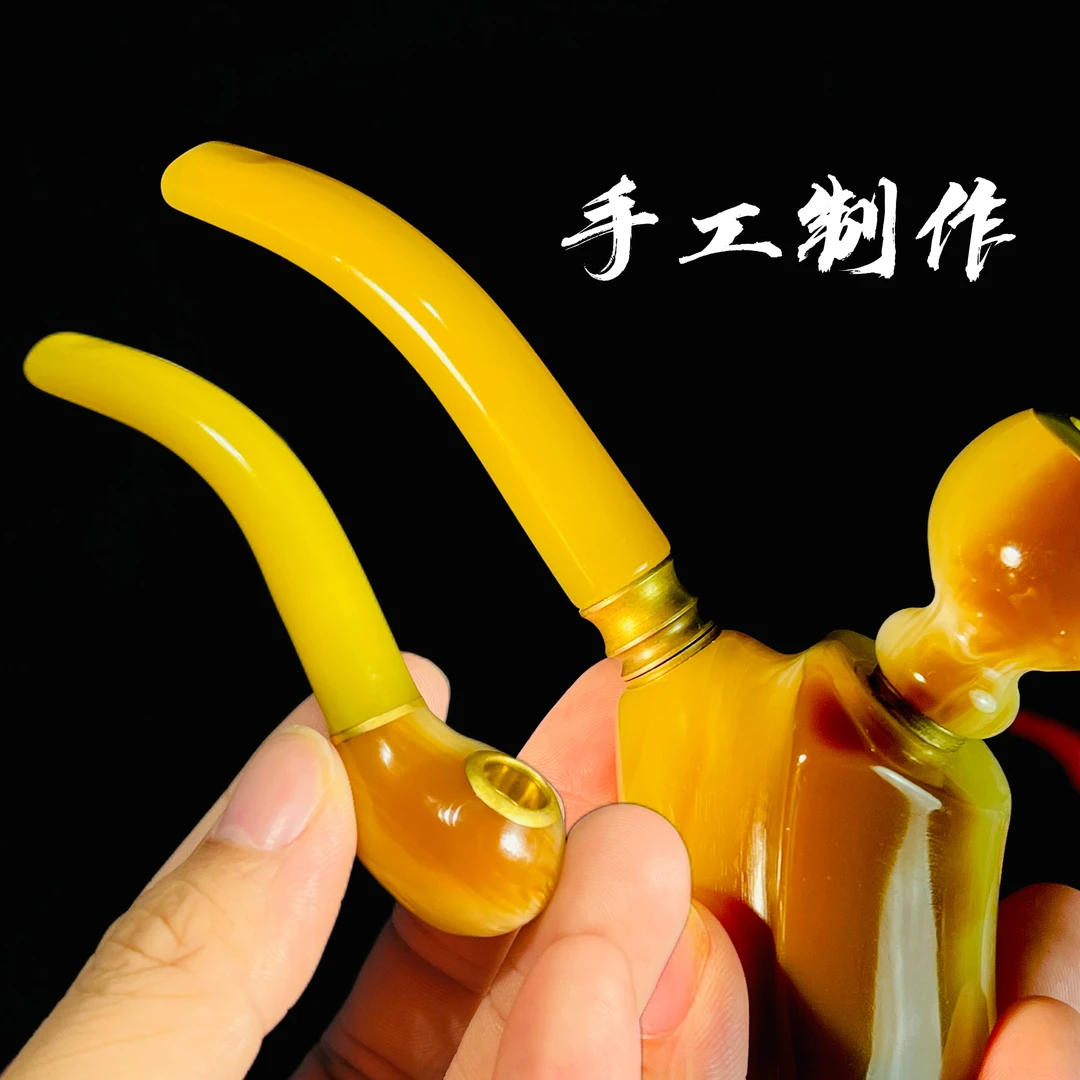 小巧精致迷你一体成型便携时尚经典男人必备植物款(小黄)