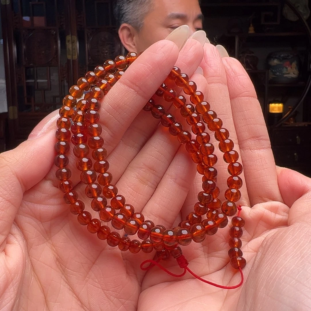 琥珀裸石未镶嵌噗*哈抚顺琥珀30401。5mm