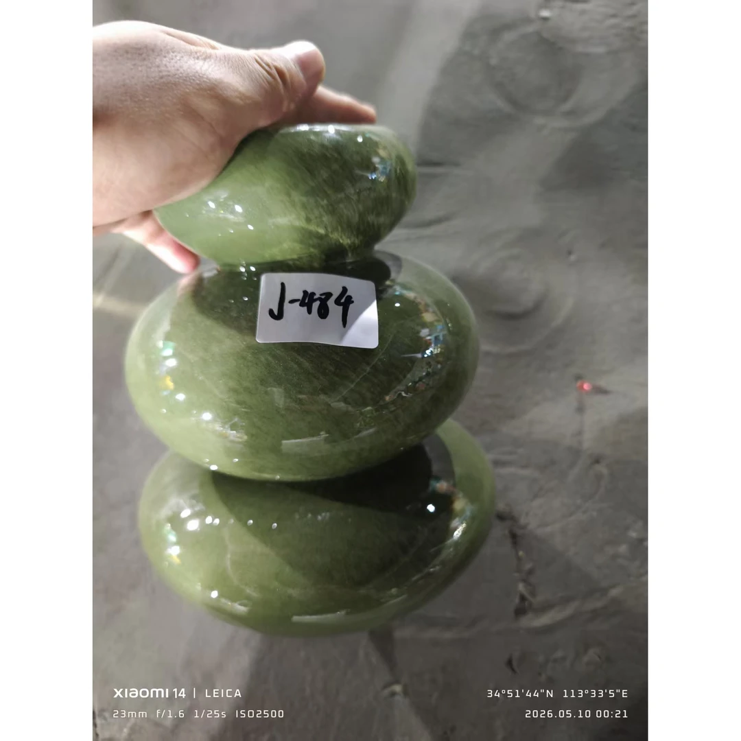 J-484简约现代琉璃花瓶客厅餐桌插花水培百合复古新中式美学家居