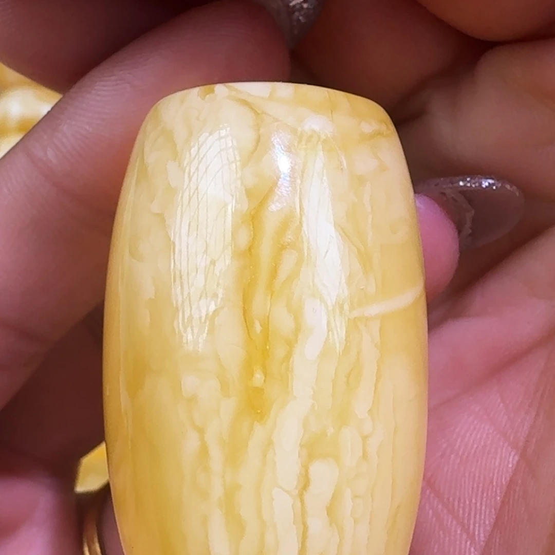 琥珀未镶嵌裸石质检加10