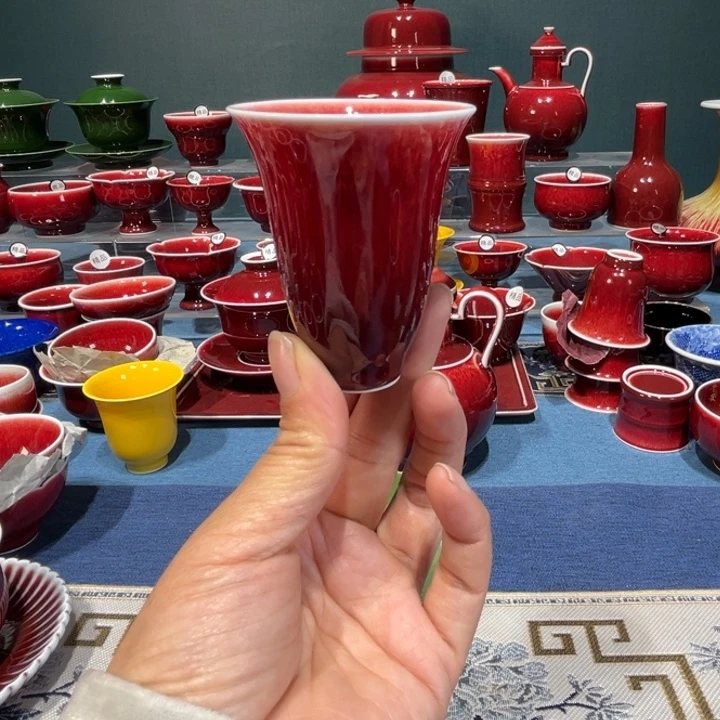 景德镇浅行窑闻香杯