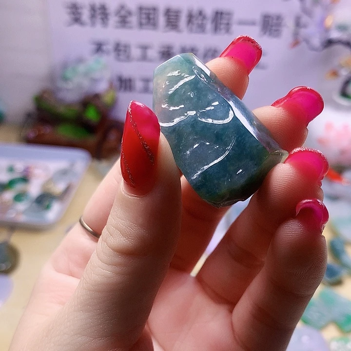 未镶嵌手串翡翠张*纯天然