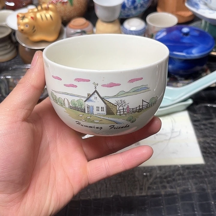 瓷片啾啾日瓷中古陶瓷工艺品