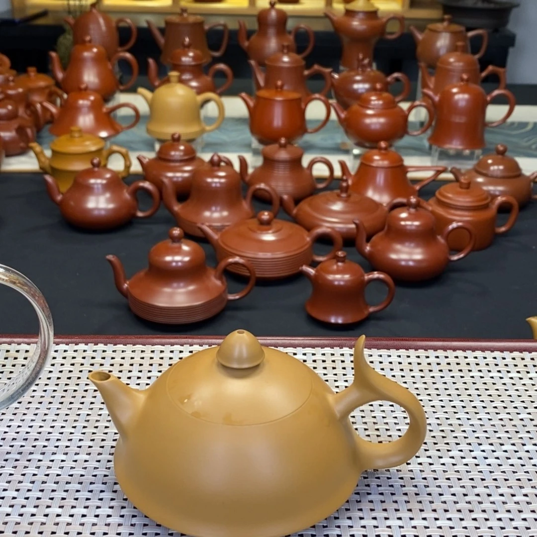 紫砂茶壶小*潮州手工艺