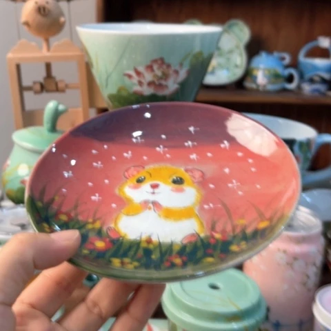 炉景德镇釉下手绘陶瓷