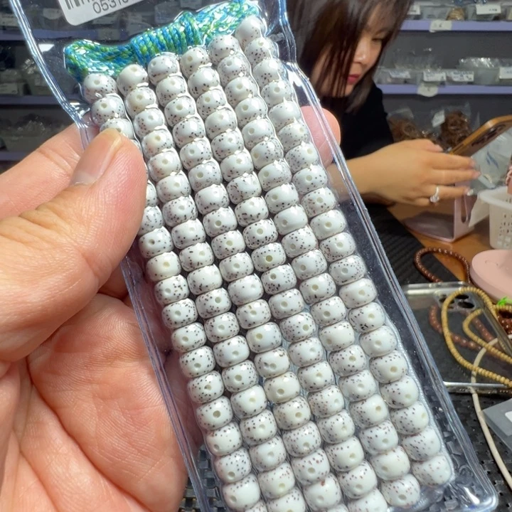 星月菩提手串桶珠8×6左右108颗0531号