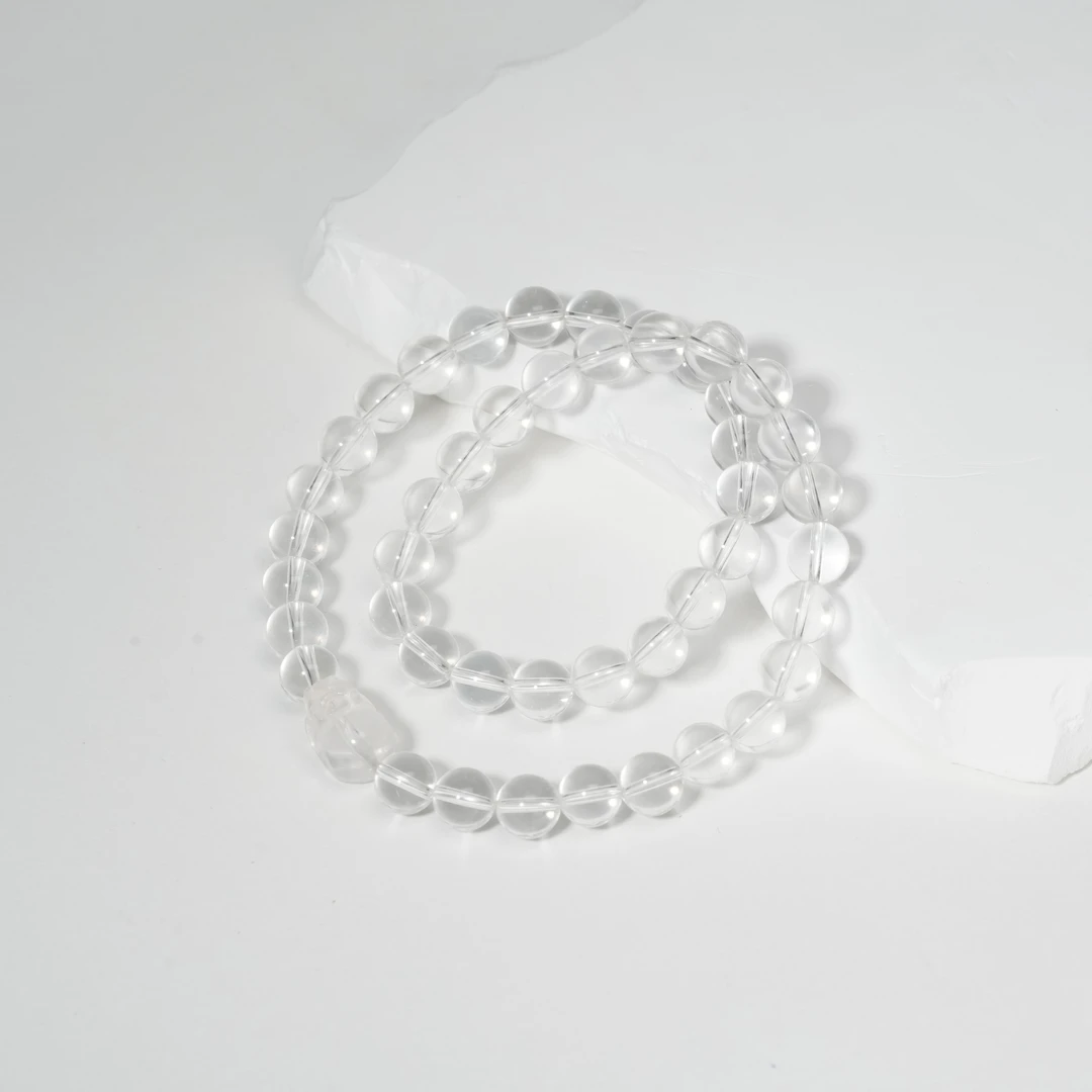 【普陀山欢喜】水晶多圈手串约8mm（发货多样性一件）ZSRY0203