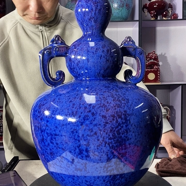 瓷片中国神垕精品钧瓷