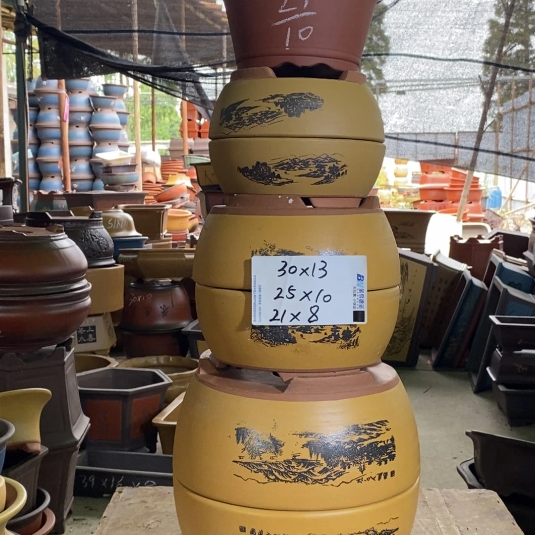 紫砂花盆紫砂紫砂
