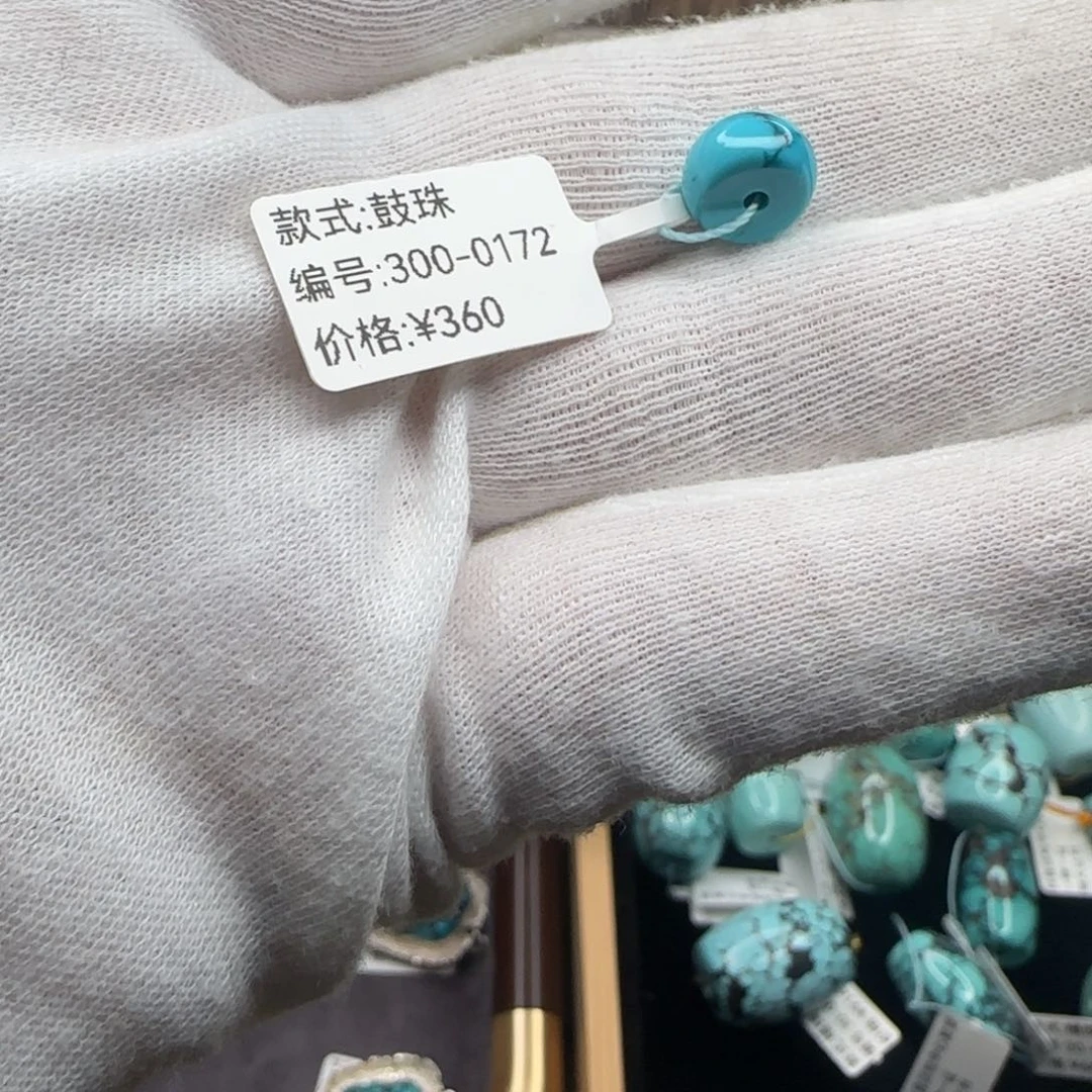 绿松石银S925镶嵌珠宝奇石