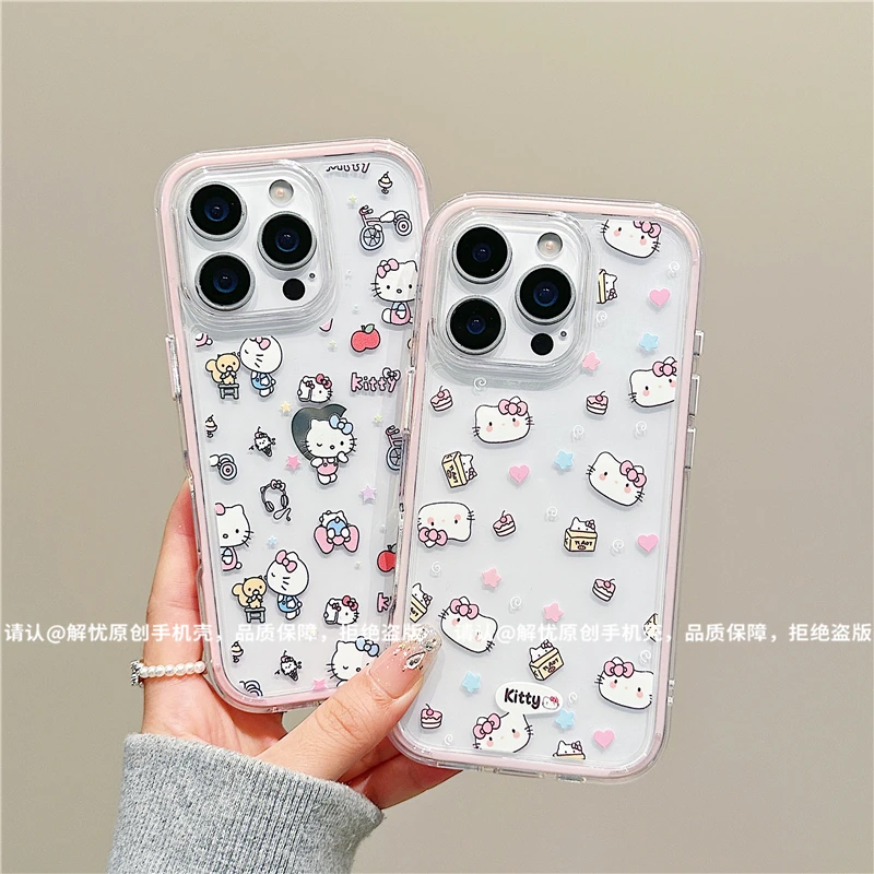 三合一炫彩适用苹果iPhone17/华为荣耀/OPPO/VIVO/小米手机壳爆款