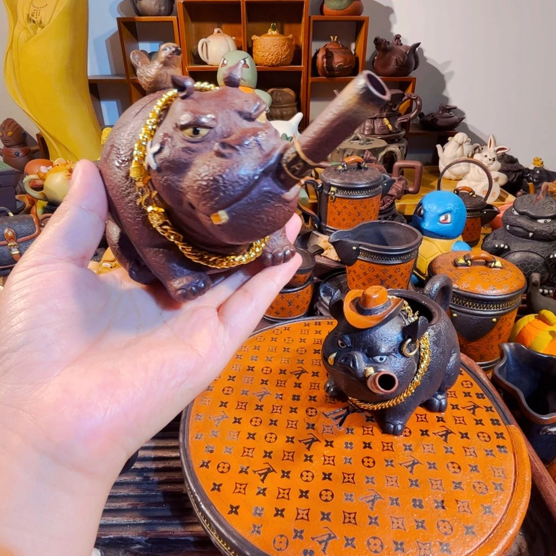 手***3紫砂茶叶盒纯手工制作工艺流程