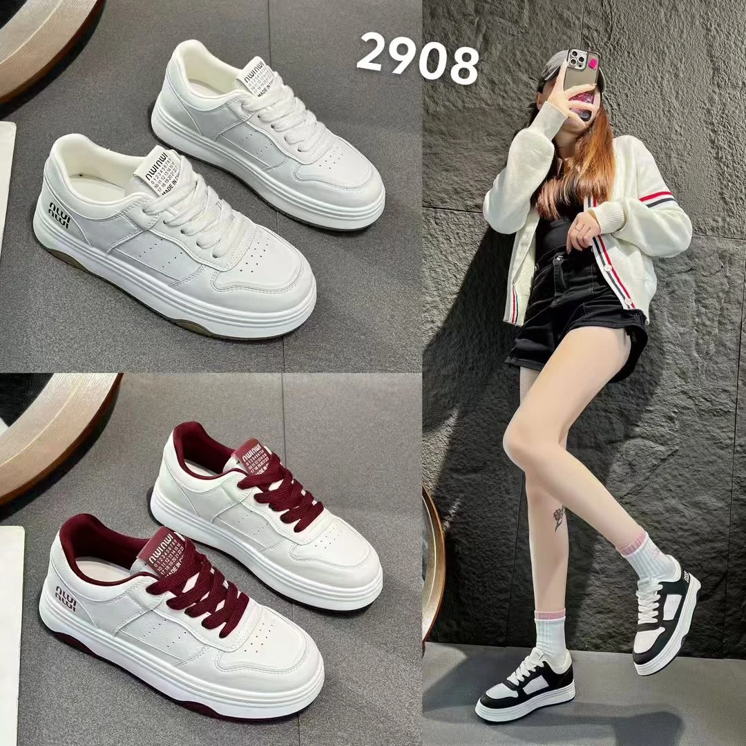 2024新款时尚百搭小白鞋